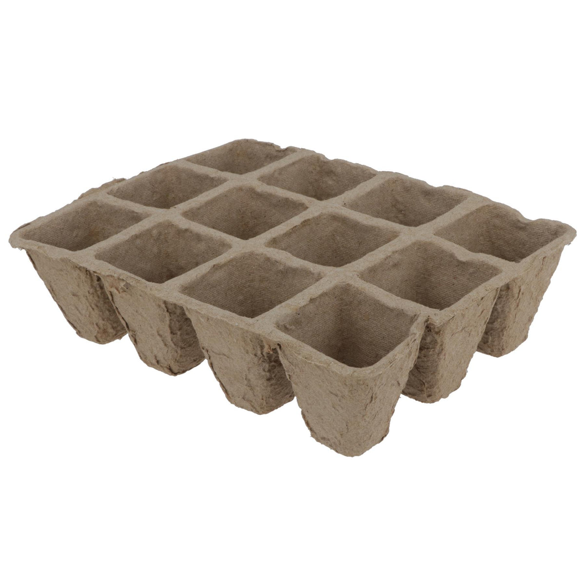 Biodegradable Seedling Starter Germination Trays Fibre Plant Pots