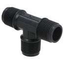 Polypropylene PP 1/2in BSP Male Threaded 90° Tee Piece Equal Tees