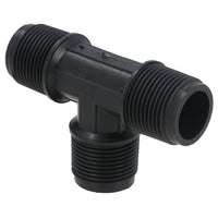 Polypropylene PP 1/2in BSP Male Threaded 90° Tee Piece Equal Tees