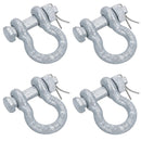 Galvanised Bow Shackle Safety Pin 5/16in (8mm) 0.75T to US Fed Spec