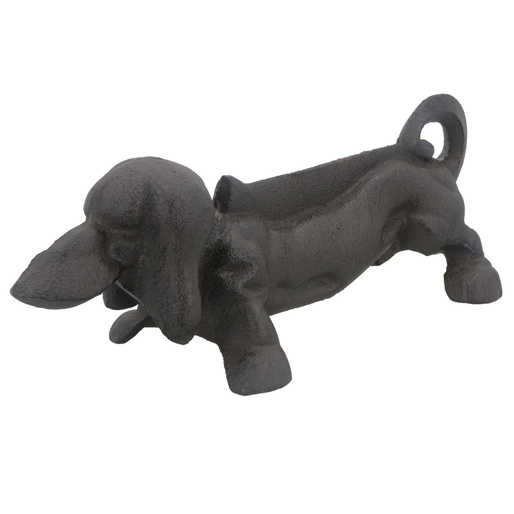 Grattoir à bottes pour teckel, butée de porte pour chien, coin en fonte pour boue, maison pour animaux