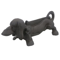 Grattoir à bottes pour teckel, butée de porte pour chien, coin en fonte pour boue, maison pour animaux