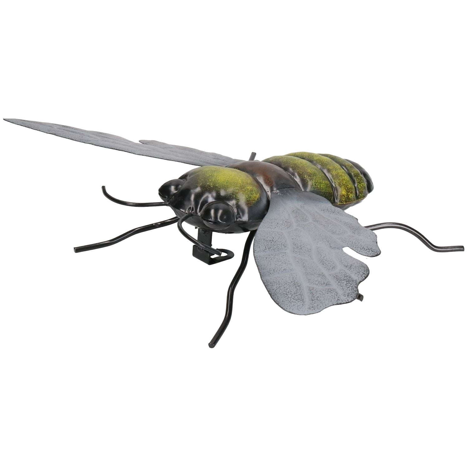 Wasp Hornet Metal 3D Garden Home Wall Art Fence Ornament Decoration Yard