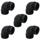Polypropylene PP 1-1/2in BSP Male x Male Threaded 90° Elbow Connector