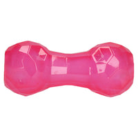 Pink Biosafe Puppy Treat Dispenser Dumbbell& Ball Dog Puppy Toy