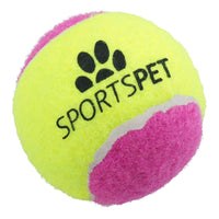 1 Medium Squeaky Tennis Balls Puppy Dog Play Time- 6.5cm Assorted Colour
