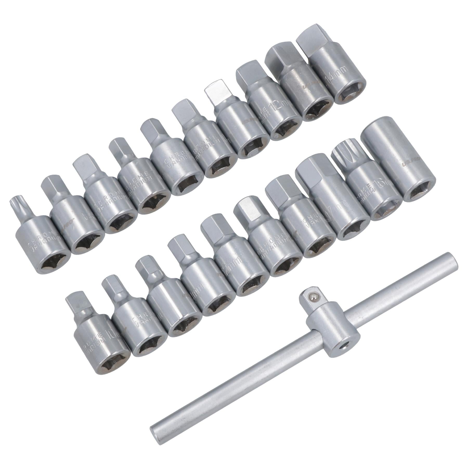 3/8" Drive Master Ölablassschraube Schlüsselsatz für Motoren Getriebe 21-teiliges Set