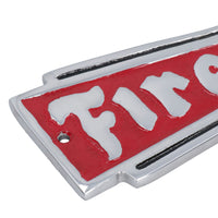 Plaque en aluminium pour pneus Firestone, porte, mur, garage, atelier, pneus, roue