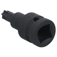 T50 x 53mm 1/2" Drive Short Impact Impacted Torx / Star Male Socket