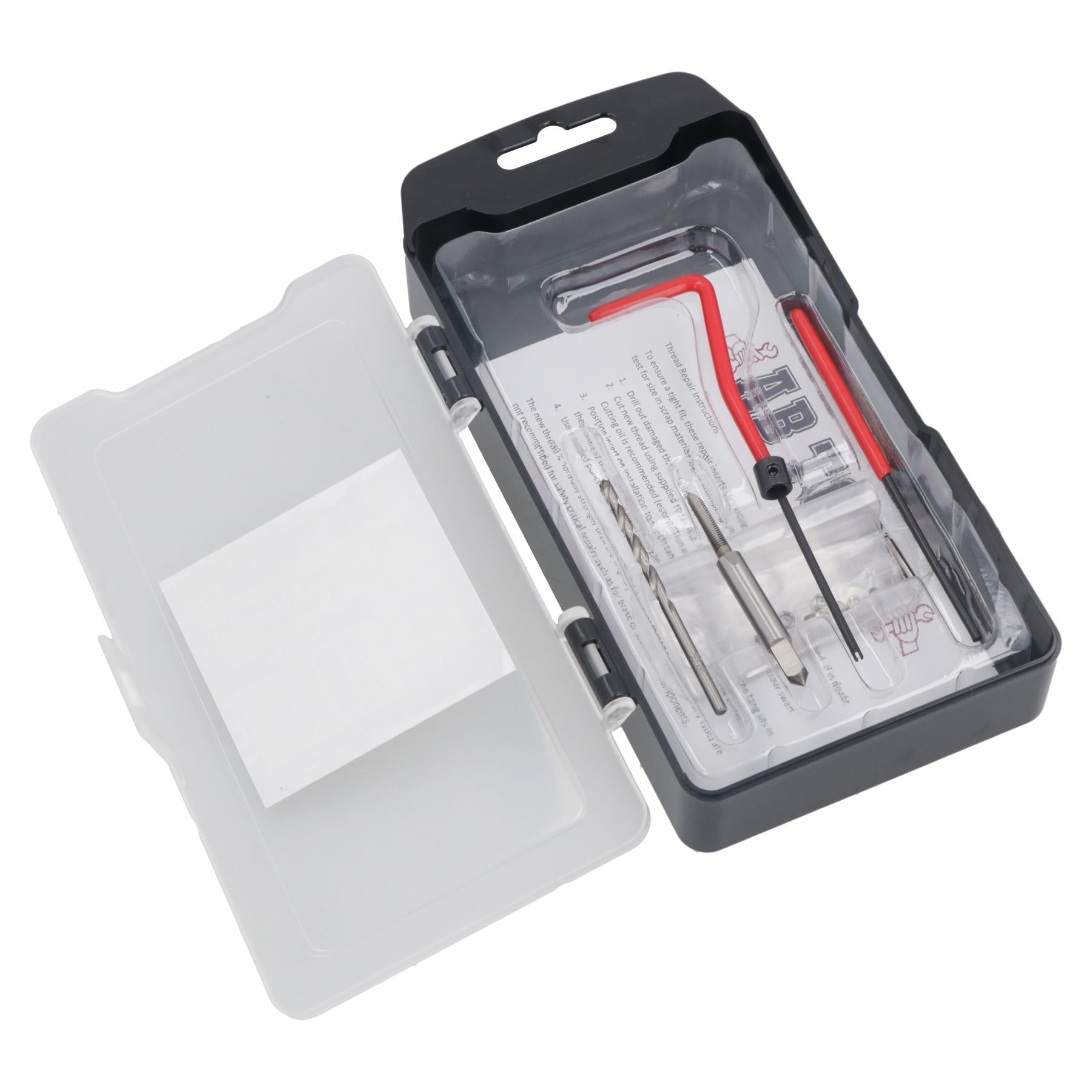 1/8” x 40 BSW Thread Repair Cutter Kit Helicoil Set for Damaged Threads 14pc