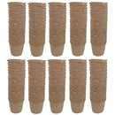 Biodegradable Fibre Plant Pots For Seeds Seedlings Cuttings Round 6 x 6.5cm