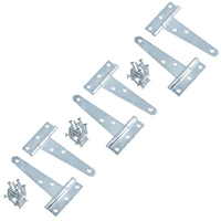 Heavy Duty T Tee Hinge For Sheds Gates Doors Zinc Plated Finish 4 – 18 Inch