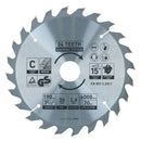 Circular Saw Blade 190mm x 30mm 20 24 40 teeth TCT Cutting Disc Wood 3pc