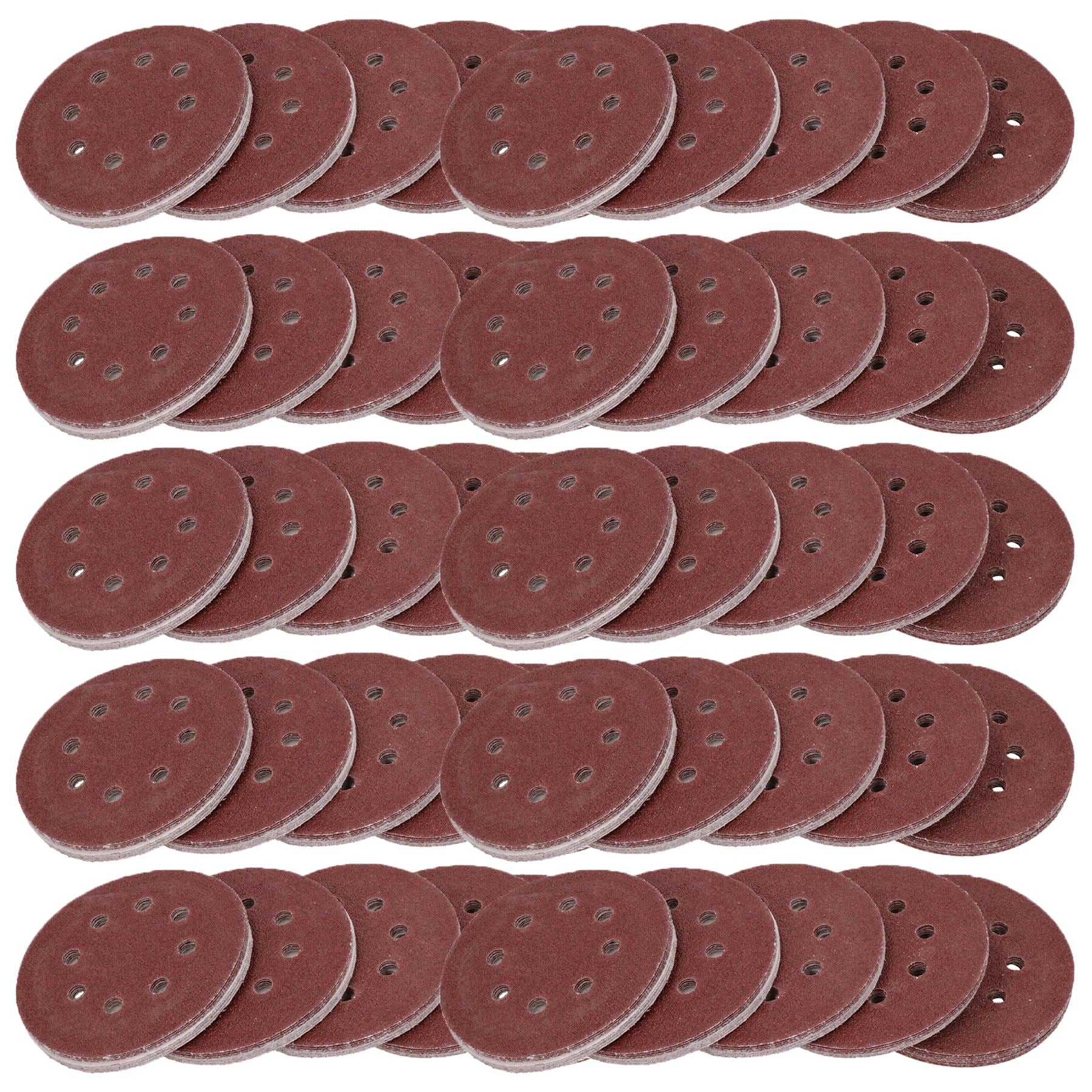 125mm Mixed Grit Hook And Loop Sanding Abrasive Discs Mixed Grit 40 – 240 Grits