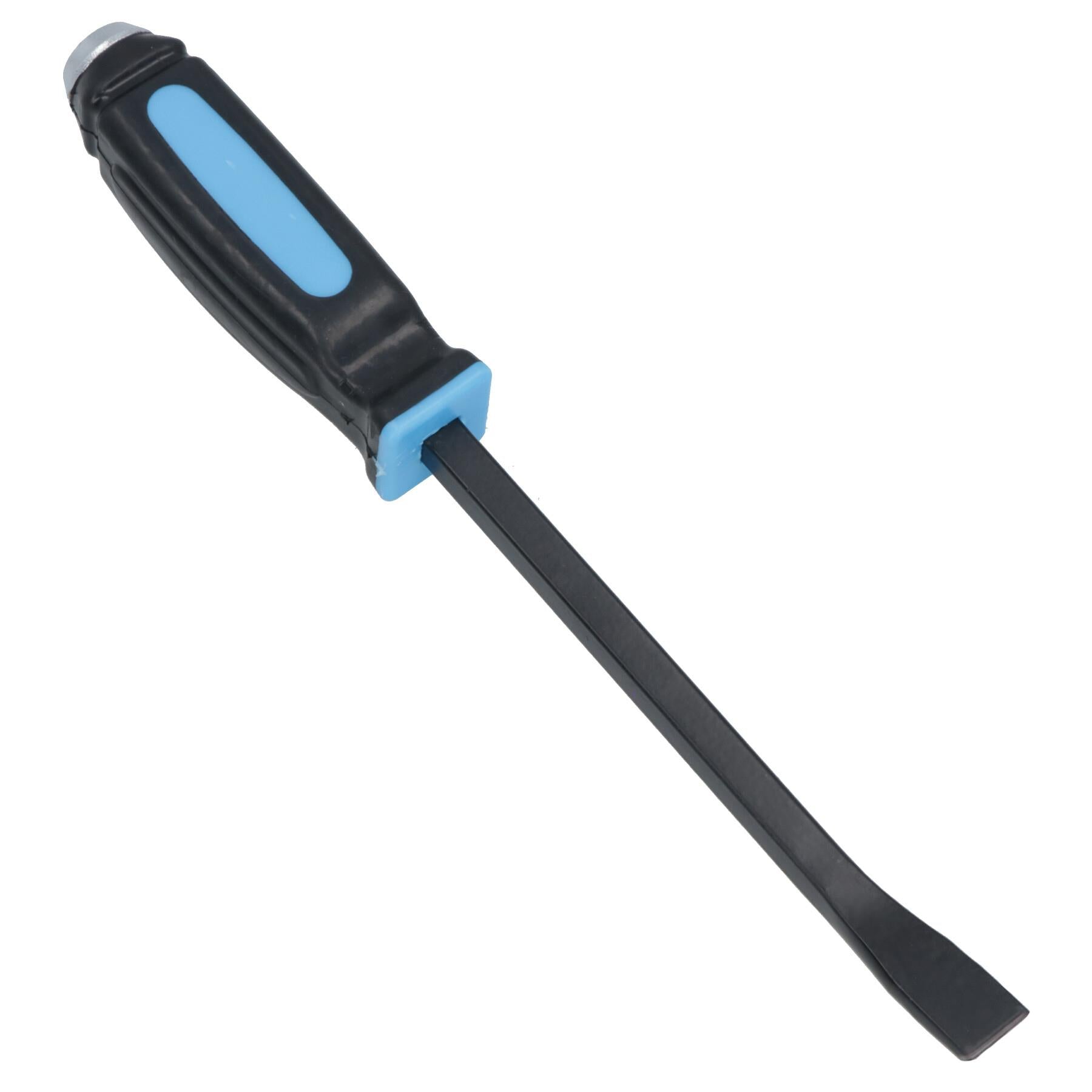 12 Inch Fully Hardened Square Pry Wrecking Bar with Angled Head Fully Hardened