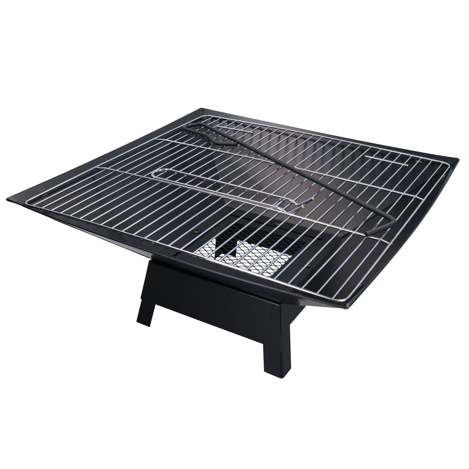 Authentic Flame Grill Barbecue Griddle Fire Pit Patio Heater Brazier BBQ