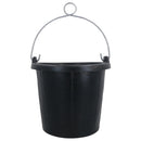 Tough Rubber Bucket Flexible Traditional Thick Rubber 7.5L with Rope Eye Boat