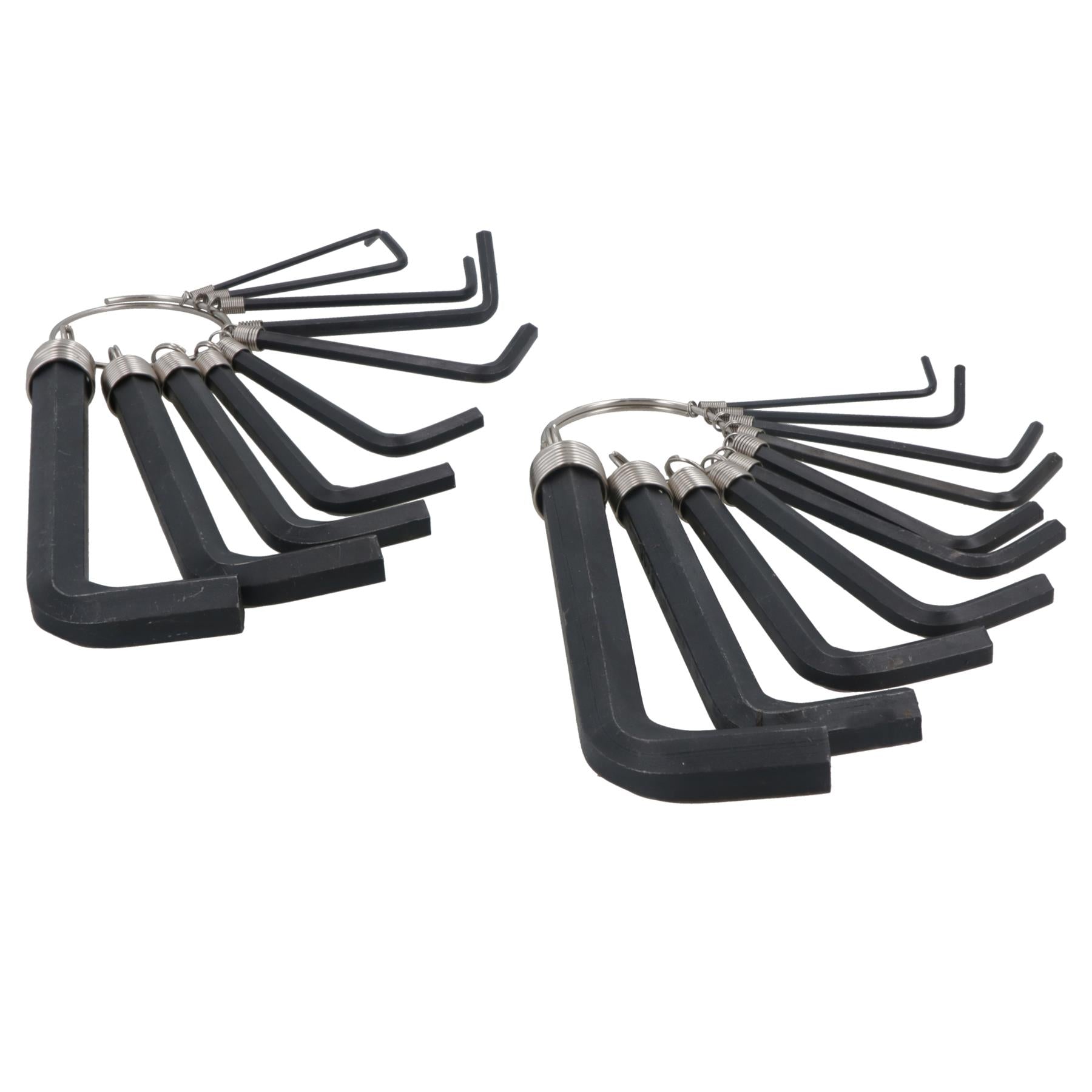 20pc Metric & Imperial AF Allen Key Hex Key Allan Wrench Keys On Ring