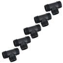 Polypropylene PP 1-1/2in BSP Male Threaded 90° Tee Piece Equal Tees