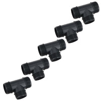 Polypropylene PP 1-1/2in BSP Male Threaded 90° Tee Piece Equal Tees