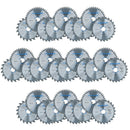 184mm TCT Circular Saw Blades Coarse – Fine 20 24 40 Teeth + Adaptor Rings