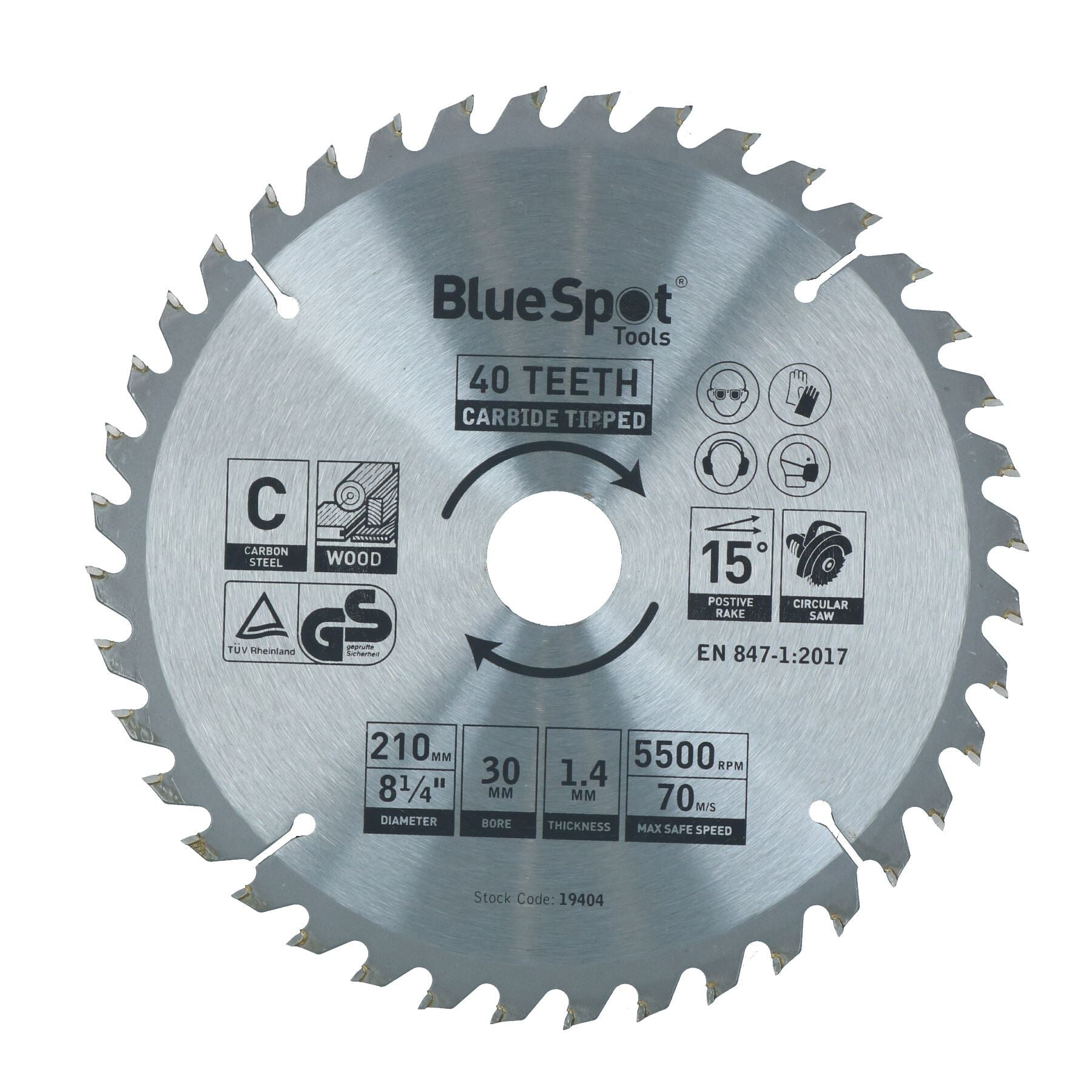 Circular Saw Blade 210mm x 30mm 24 40 48 teeth TCT Cutting Disc Wood 3pc