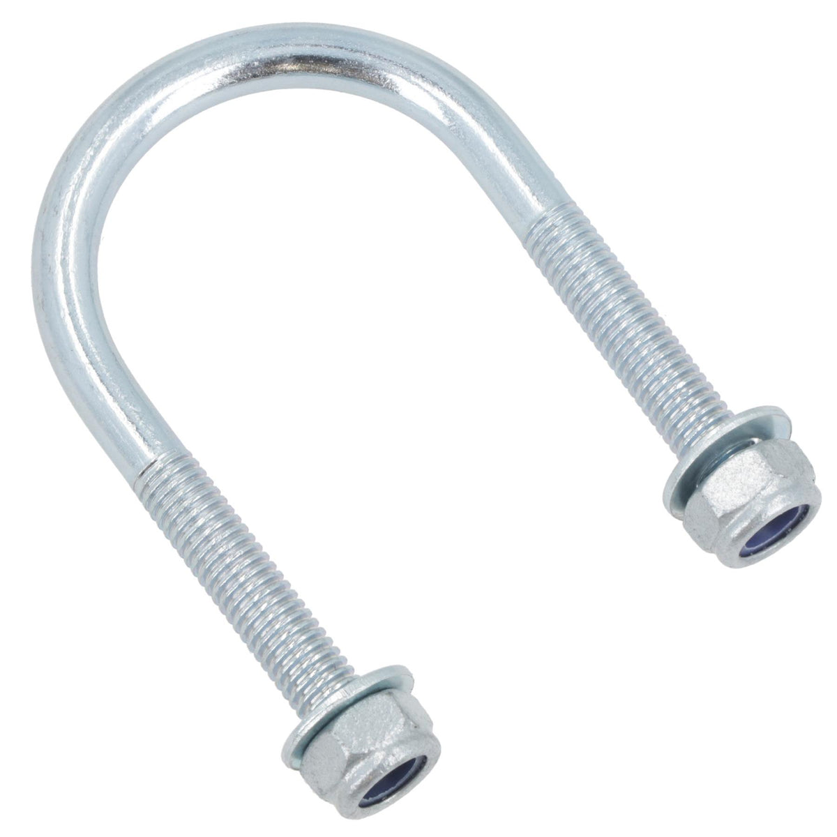 M8 Round Bend U Bolt 42mm x 70mm Width x Length Pipe Clamp Fixing