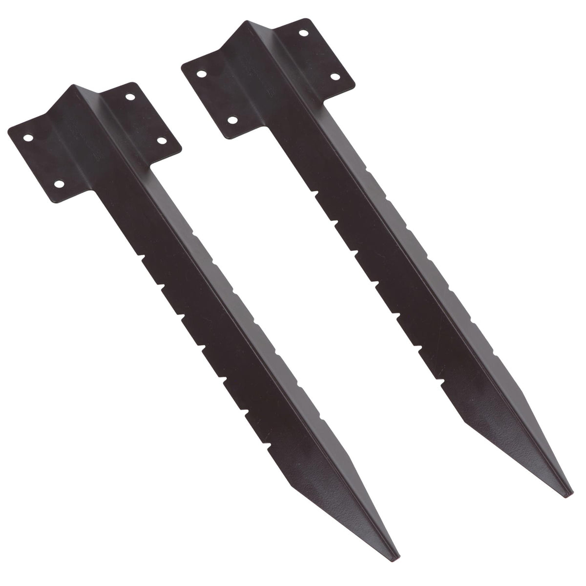 Garden Single Sleeper Straight Support Spike Stake Powder Coated 440mm