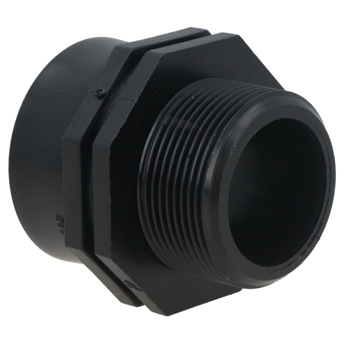 Polypropylene PP Threaded Reducing Socket Male – Female 1-1/2in – 1-1/4in BSP