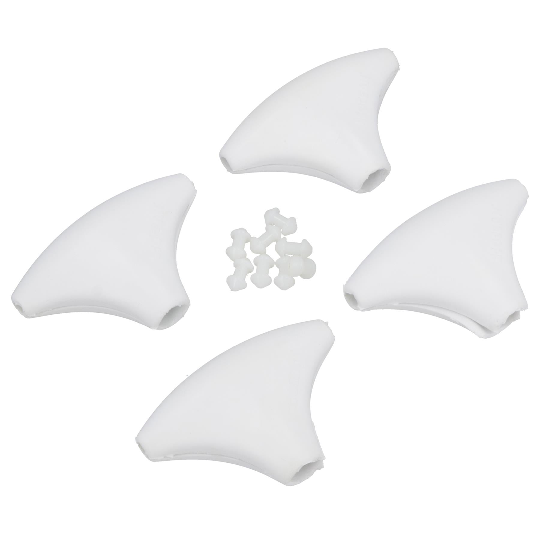 Sail Protector Stanchion Cover 4pc Soft PU Skin Boat Life Line Deck Rail Guard
