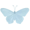 Medium Metal Blue Butterfly Wall Art Garden/Home Ornament 21.5 X 33.5CM