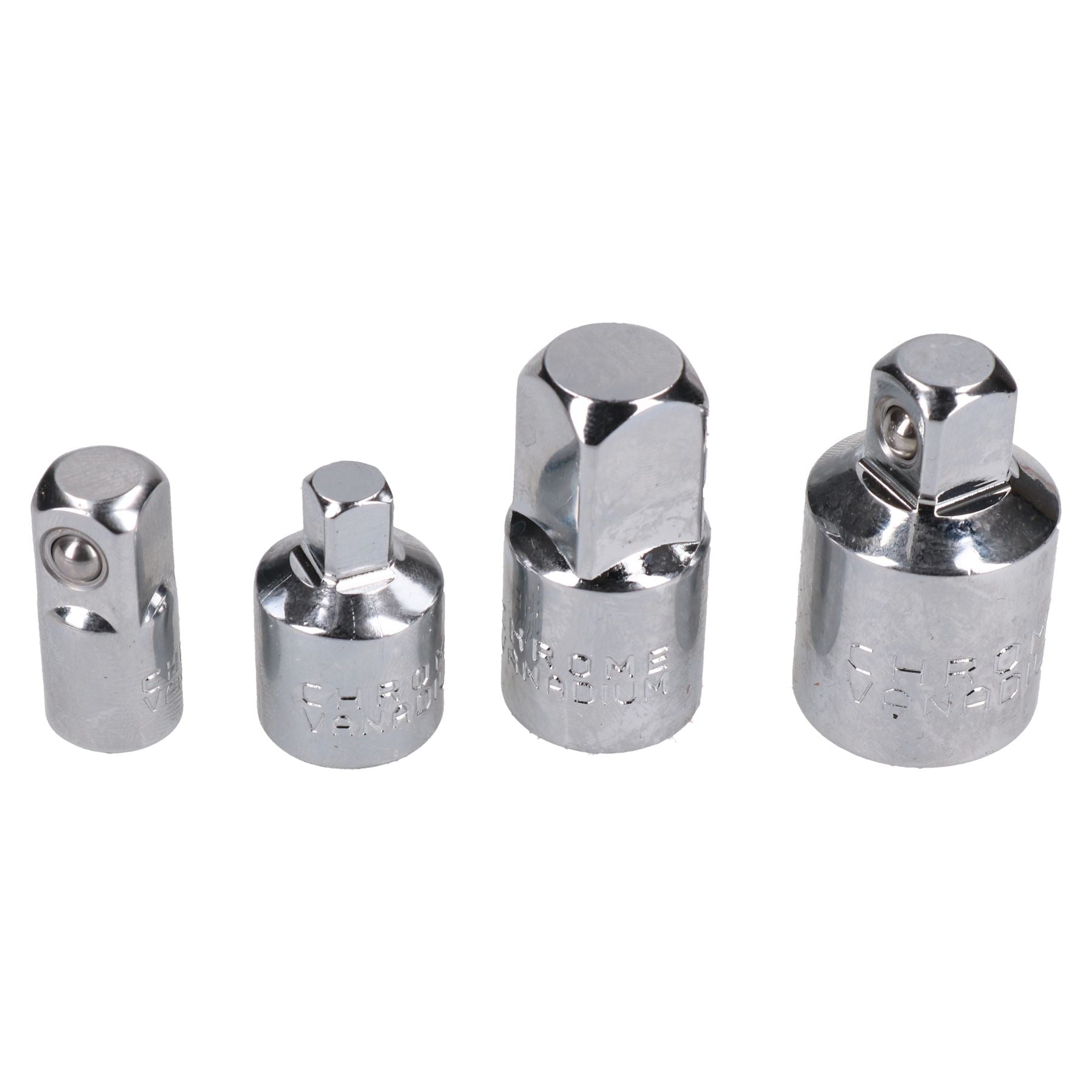 4pc Socket Adaptor Adapter Reducer Step Up Down 1/4