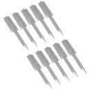 Garden Double Sleeper Straight Support Spike Stake Stainless Steel 670mm
