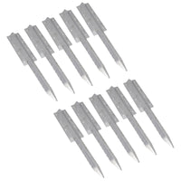 Garden Double Sleeper Straight Support Spike Stake Stainless Steel 670mm