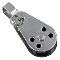 Pulley Block with Removable Pin and Bracket 26mm Diameter Stainless Steel