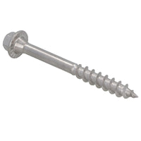 63mm Timber Wood Screws For Railway Sleepers Hex Head Stainless Steel 30pc