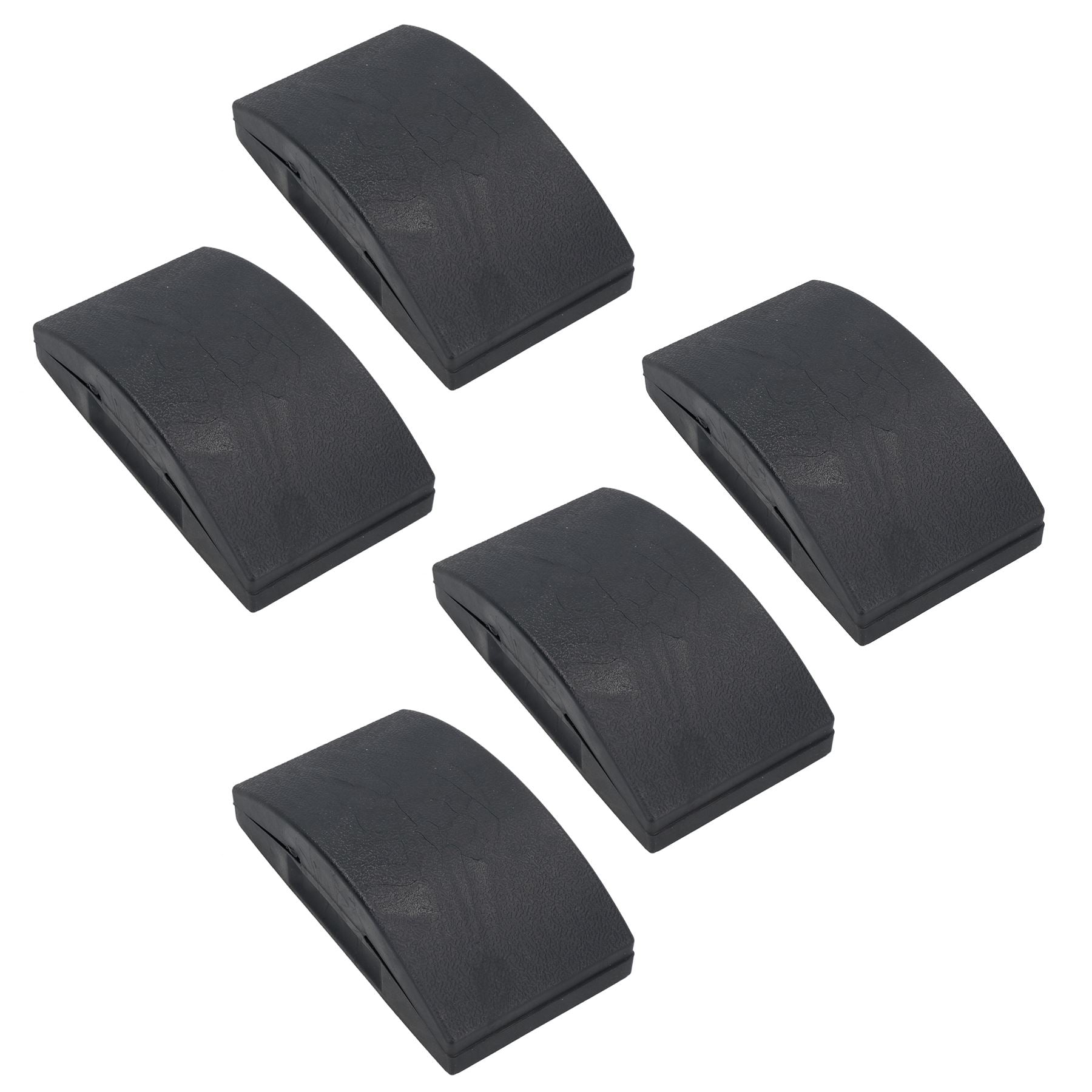Solid Rubber Hand Sanding Block For Wet + Dry Sandpaper Emery Flattening 5pk