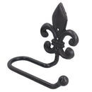 Porte-rouleau de papier toilette Fleur De Lis Style antique Métal Toilettes WC Salle de bain Maison