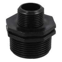 Polypropylene PP Male Threaded Pipe Reducing Nipple 1in x 1/2in BSP