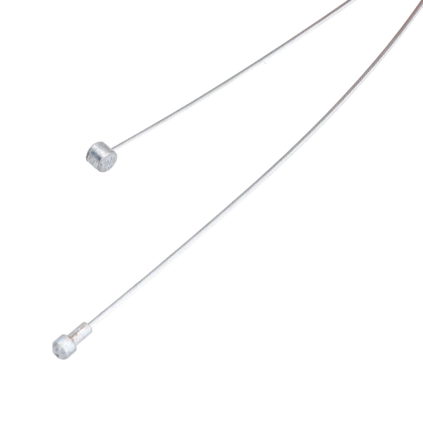 Bike Cycle Stainless Steel Brake Cable 1.5mm x 1.8m With Barrel & Pear Nipples