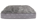 Matelas de Noël pour chien avec doublure en fourrure de luxe de haute qualité, cadeau pour chien, 72 x 54 x 17 cm