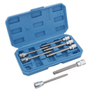 7pc 3/8" Drive Ball Ended Metric Extra Long Allen Hex Keys 3 - 10mm Bit Sockets