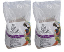 2PK 2kg Parrot Bird Sand With Oyster Calcium & Mineral Aid Digestion Cage Litter