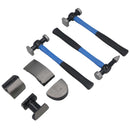 Karosseriehämmer und -wagen / Karosseriereparatursatz mit Fiberglasgriffen TE101