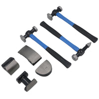 Karosseriehämmer und -wagen / Karosseriereparatursatz mit Fiberglasgriffen TE101