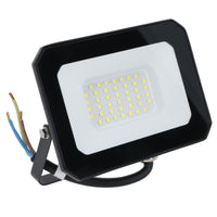 30 Watt LED Mini Floodlight Garden Lighting 2400 Lumens IP65 + Bracket