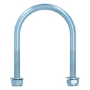 M8 Round Bend U Bolt 60mm x 90mm Width x Length Pipe Clamp Fixing