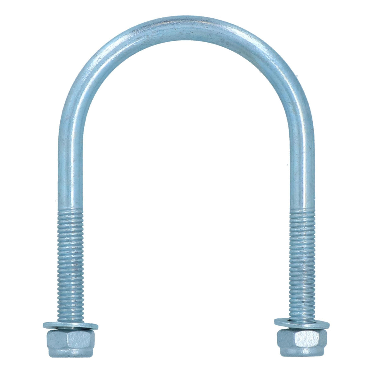 M8 Round Bend U Bolt 60mm x 90mm Width x Length Pipe Clamp Fixing