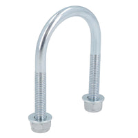 M8 Round Bend U Bolt 42mm x 70mm Width x Length Pipe Clamp Fixing