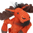 Small Moose Knottie Plush Durable Multi Squeaky Dog Puppy Toy 10x12x21cm